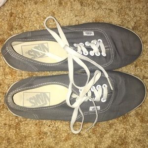 Grey vans